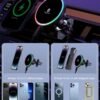 3 Magsafe Car Mount Charger-15W Wireless Car Charger-Magnetic Car Phone Holder
