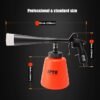 SPTA High Pressure Car Cleaning Gun Cleaning Gun Car Interior Washing Kit Detailing Wash Gun with Metal Spinner for Seat Carpet Roof Dashboard Essential Car Detailing Kit 1L Bottle