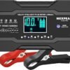 61YWKNhWpQL._AC_SY355_.jpg NEXPEAK 10Amp Car Battery Charger 12V and 24V Smart Fully Automatic Battery Trickle Charger Maintainer wTemp Compensation for Truck Motorcycle Lawn Mower Boat Marine Lead Acid Batteries