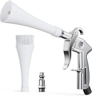Tornado Car Cleaning Gun Air Blaster for Car Detailing Essential Car Detailing Kit and Supplies HighPressure Air Tools for Efficient Car Cleaning Kit Tornado Air Gun for Dust and Dirt Removal SV
