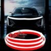 7155WSnabXL._AC_SY355_.jpg Car LED Hood Light Strip 70 cm 12V Flexible Waterproof Daytime Running Lights for Car Universal Engine Cover Decoration Accessories for Cars SUVs Trucks Dynamic Scan Startup Effect White