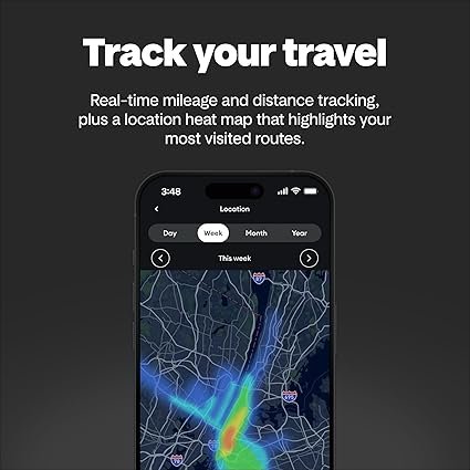 DIMO GPS Vehicle Tracker with RealTime Location OBD2 Wireless Scanner AIPowered Diagnostic Tool for Check Engine Light 9000+ Error Codes Track Driving Habits Battery Fuel Usage