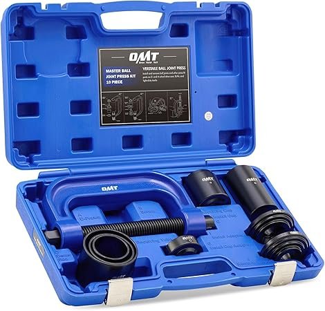 Orion Motor Tech Ball Joint Press Kit Heavy Duty Ball Joint Removal Tool Kit with 4x4 Adapters for Most 2WD and 4WD Cars and Light Trucks