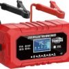 YONHAN 15A Battery Charger 12V24V LiFePO4 Lead Acid Car Battery Charger 9Stage Trickle Charger with Temp Compensation Automotive Battery Maintainer for Car Truck Motorcycle Lawn Mower BoatRed