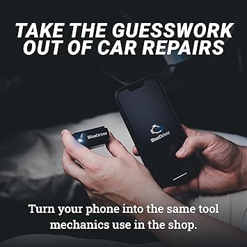 BlueDriver Bluetooth Pro OBDII Scan Tool for iPhone Android No Subscription Fee OBD2 Car Scanner and Code Reader Diagnose Check Engine ABS SRS Airbag