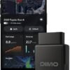 DIMO GPS Vehicle Tracker with RealTime Location OBD2 Wireless Scanner AIPowered Diagnostic Tool for Check Engine Light 9000+ Error Codes Track Driving Habits Battery Fuel Usage