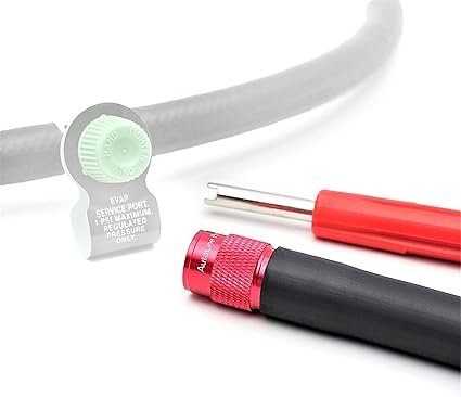 AutoLine Pro EVAP Service Port Adapter Superior Adaptor Connector Kit wValve Removal Tool for Smoke Leak Tester UltraDurable