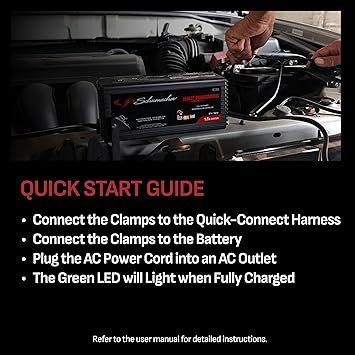81RIGP6MBEL._AC_SY355_.jpg Schumacher Electric Battery Charger and Maintainer SC1355 3in1 Fully Automatic 1.5 Amps 6 Volt and 12 Volt for Motorcycle Power Sport Car and Marine Batteries